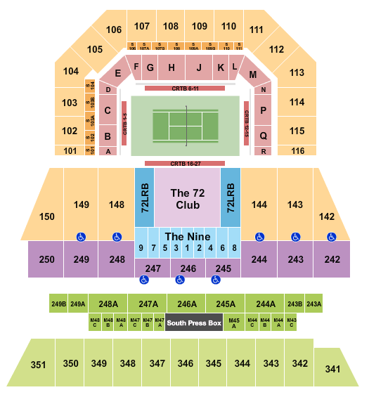 Hard Rock Stadium Interactive Seating Chart